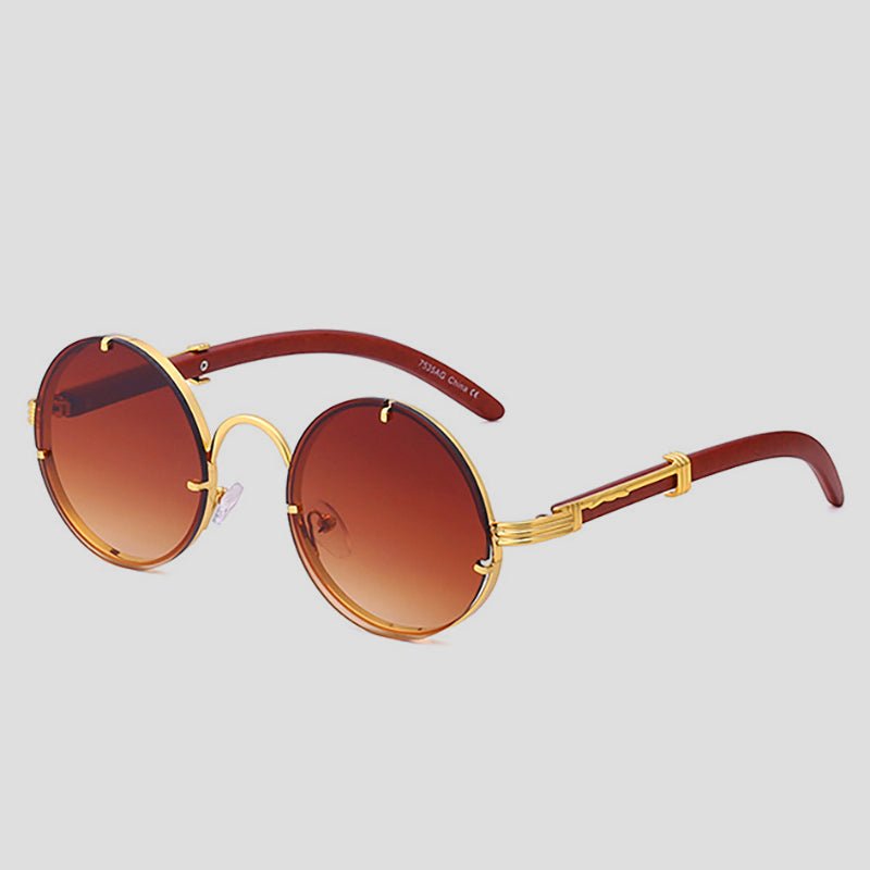 Hardfell | Retro round sunglasses