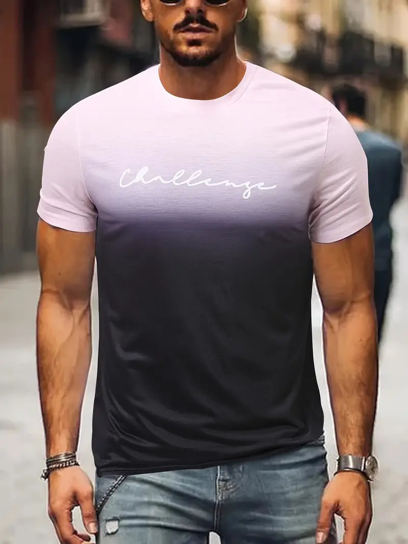 Hardfell | David - comfortable gradient t-shirt for men