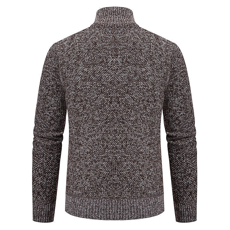 Hardfell | stylish zipper knit sweater for men (italian design)