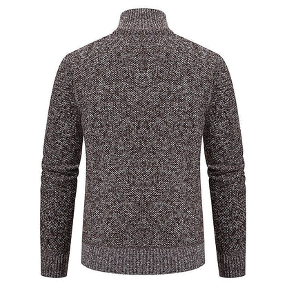 Hardfell | stylish zipper knit sweater for men (italian design)