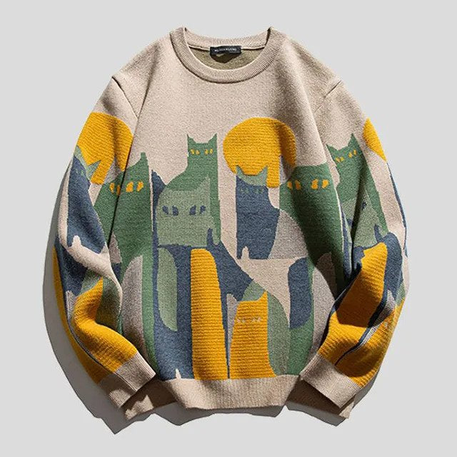 Hardfell | Unisex sweatshirt with cat
