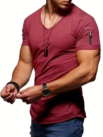 Hardfell | Loose-fit men's T-shirt with V-neck