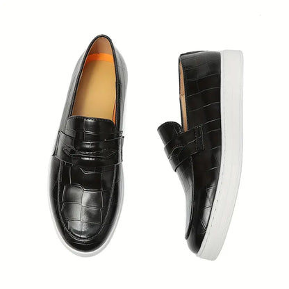 Hardfell | Wyatt - slip-on shoes with casual pattern