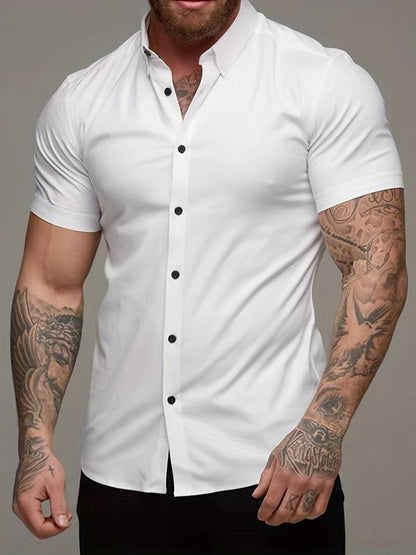 Hardfell | Oliver - casual short sleeve shirt for men