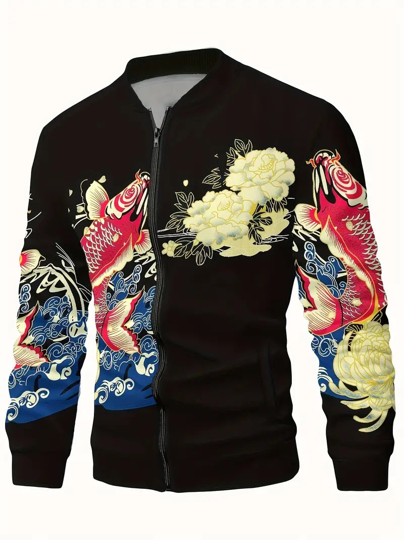 Hardfell | Ethan - color block jacket for men