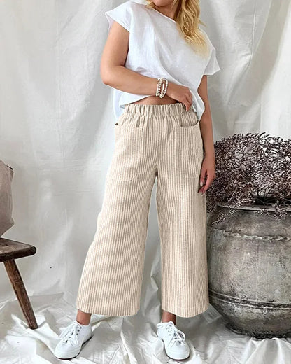 Hardfell | High quality loose linen pants for summer