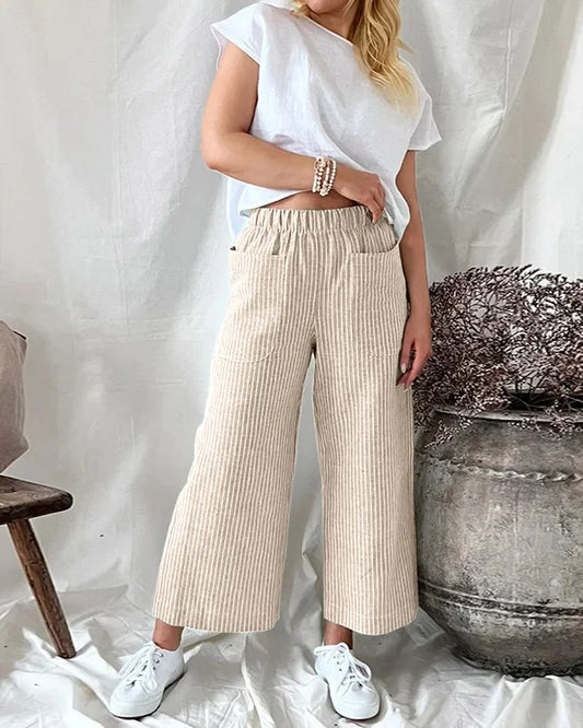 Hardfell | High quality loose linen pants for summer