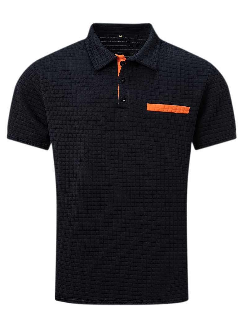 Hardfell | Daniel - short sleeve waffle shirt for men