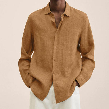 Hardfell | Elegant men's linen shirt - lightness meets versatility