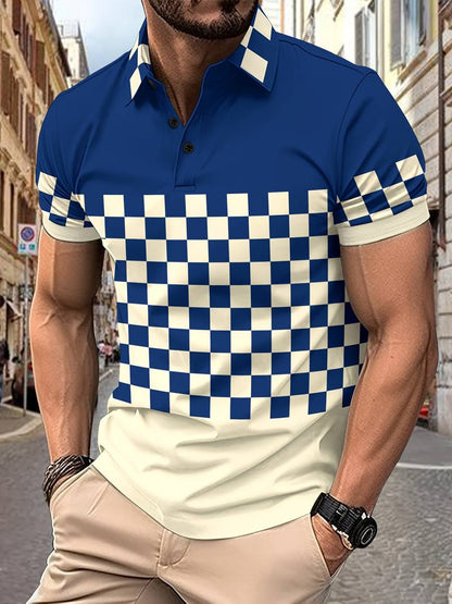 Hardfell | Isaac - breathable plaid short sleeve shirt