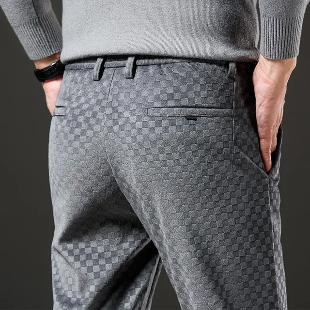 Hardfell | Checked corduroy pants