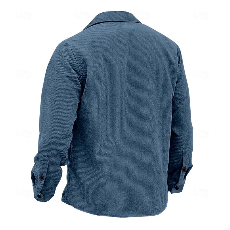 Hardfell | Vintage-style corduroy shirt jacket for men