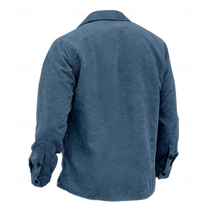 Hardfell | Vintage-style corduroy shirt jacket for men
