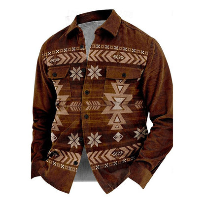 Hardfell | Vintage-style corduroy shirt jacket for men