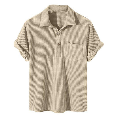 Hardfell | Loose shirt in waffle design for the summer