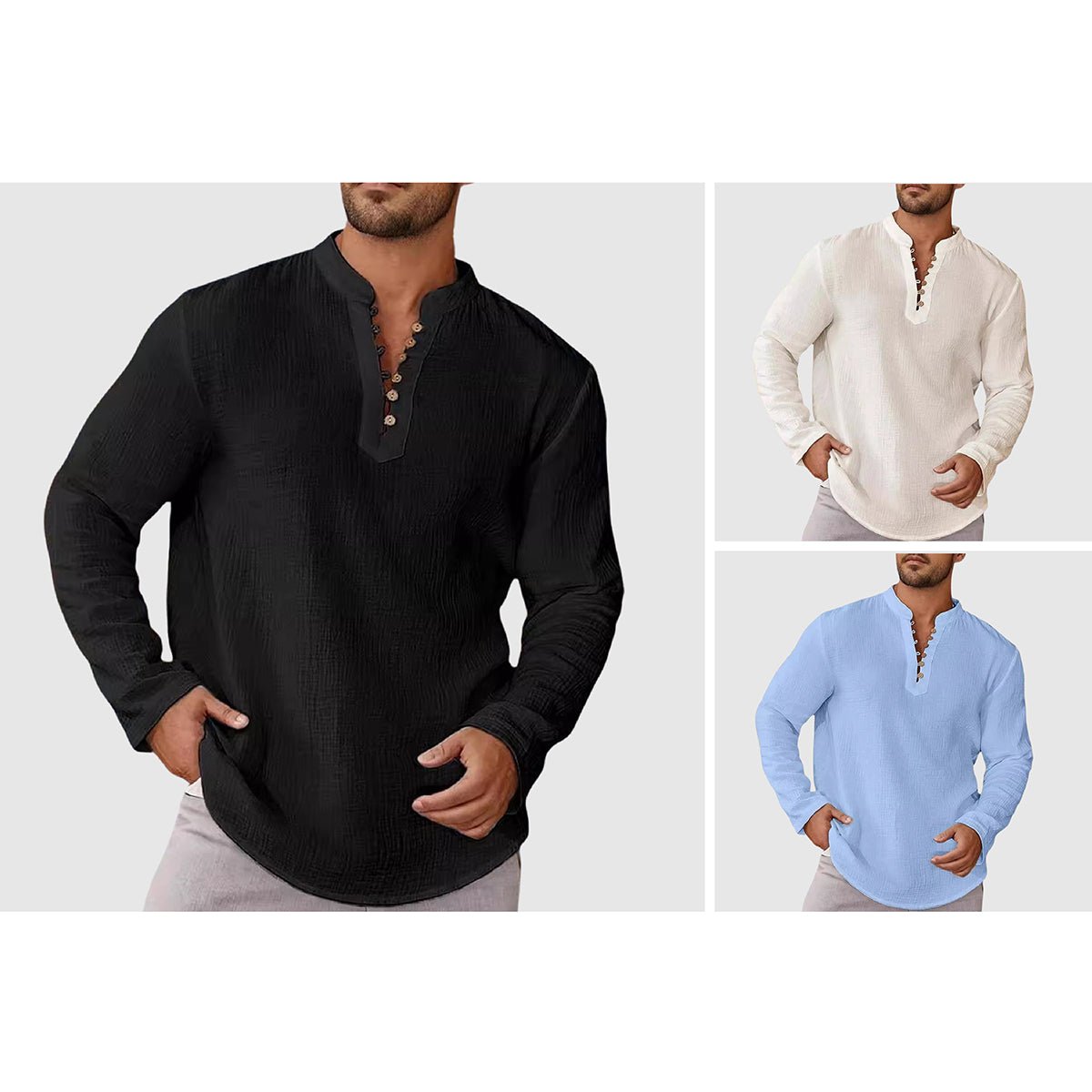 Hardfell | Navy Shirt by Charles Harrington