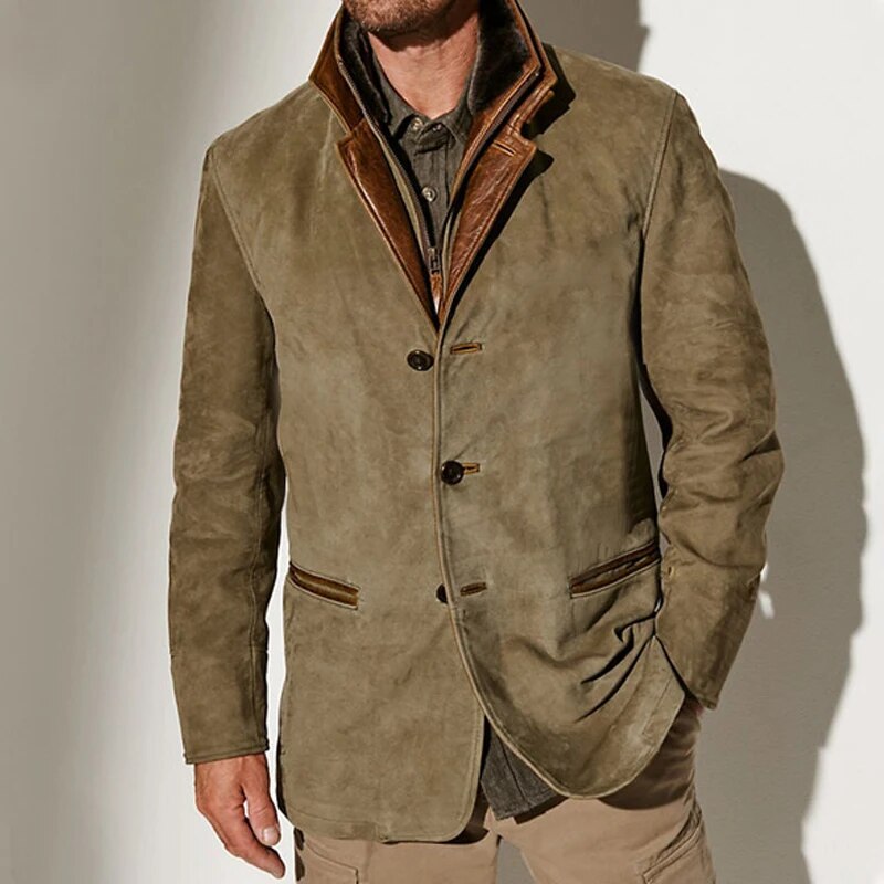 Hardfell | Elegant men's jacket with collar