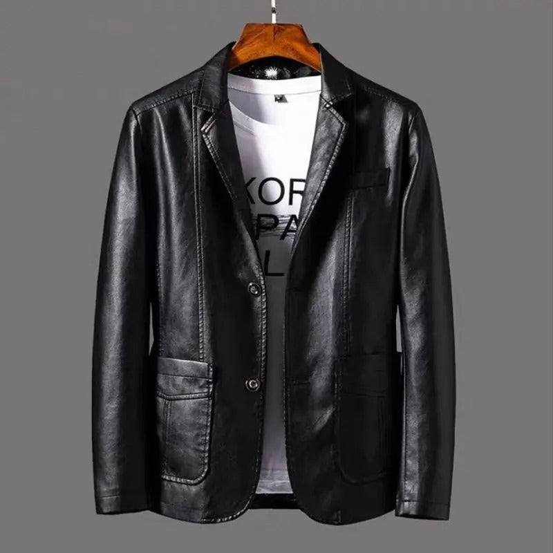 Hardfell | Elegant leather jacket for men