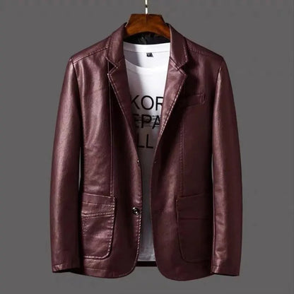 Hardfell | Elegant leather jacket for men