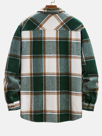 Hardfell | Fashionable check winter jacket for men