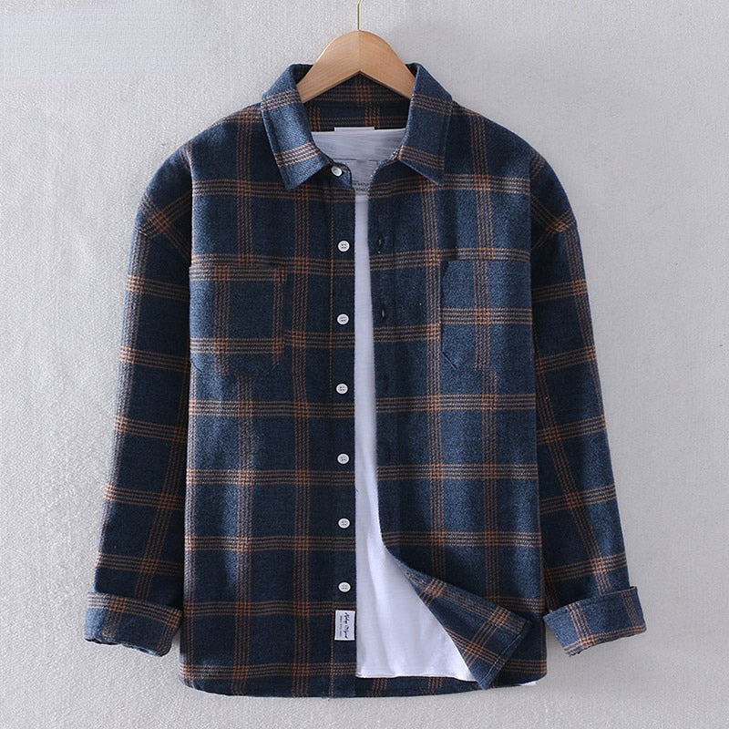 Hardfell | Casual plaid men's shirt