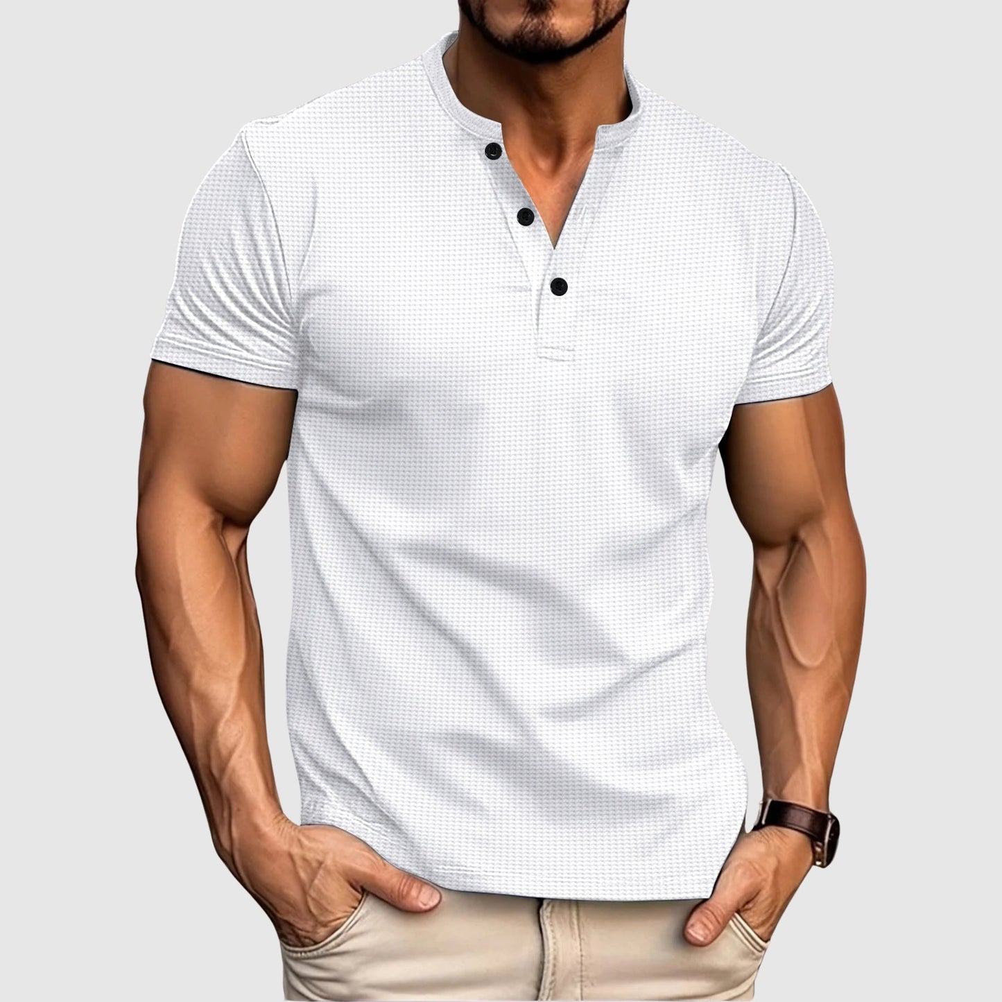 Hardfell | Tailors Casual Henley shirt