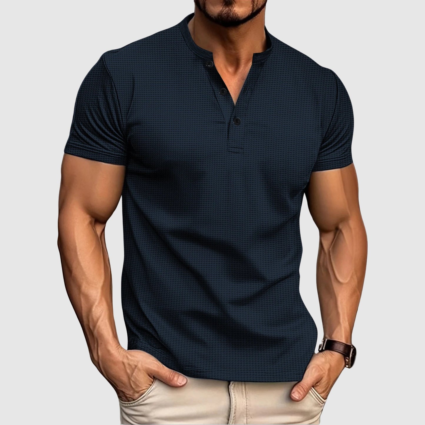 Hardfell | Tailors Casual Henley shirt