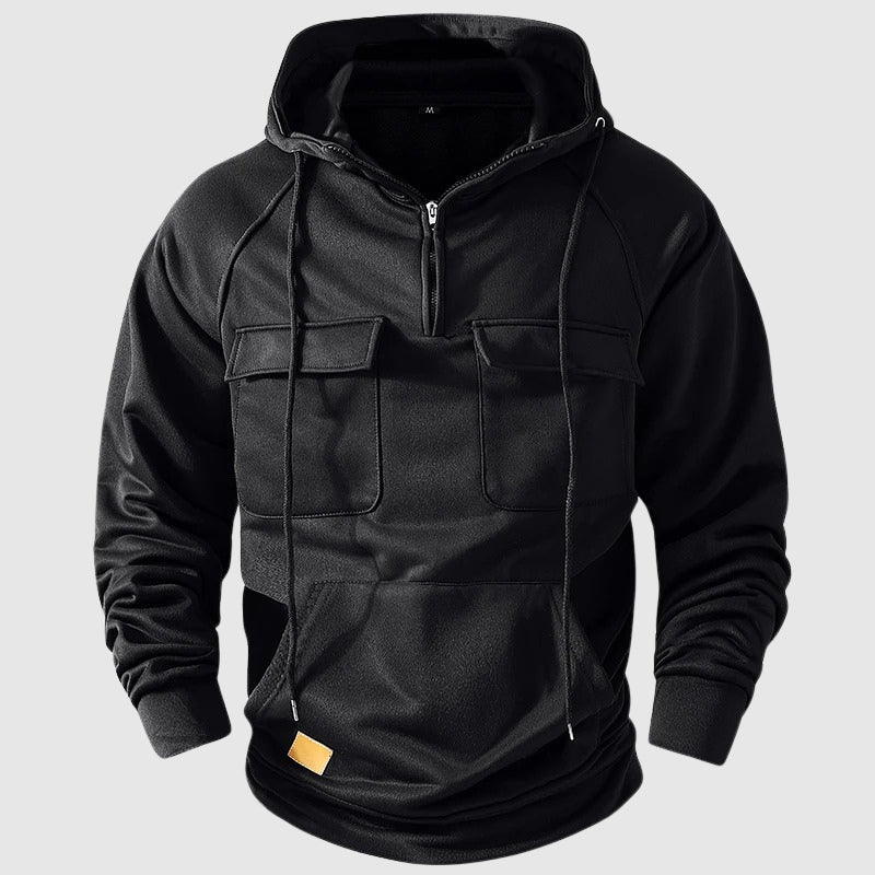 Hardfell | Tailors multi-pocket hoodie