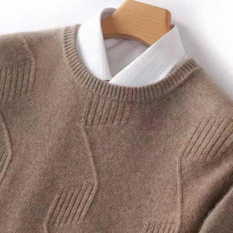 Hardfell | Tailors Oxford knit sweater