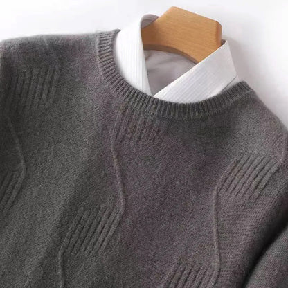 Hardfell | Tailors Oxford knit sweater