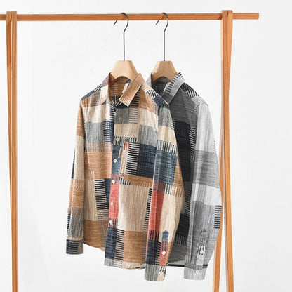 Hardfell | Tailors shirt in patchwork design