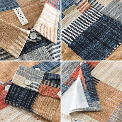 Hardfell | Tailors shirt in patchwork design