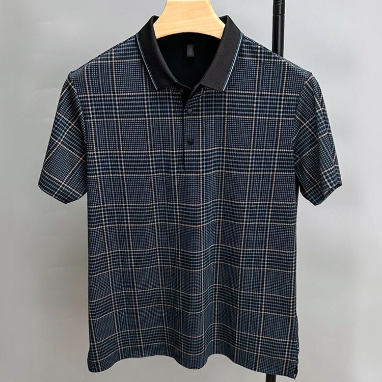 Hardfell | Tailors plaid polo shirt