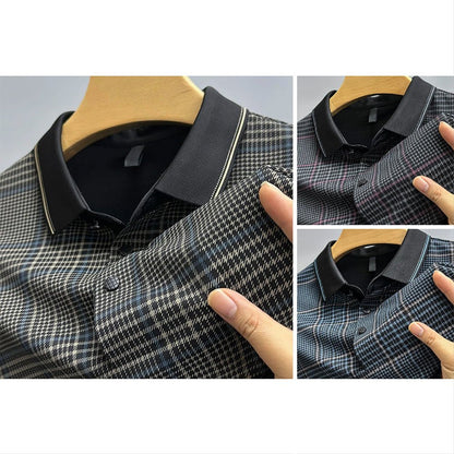 Hardfell | Tailors plaid polo shirt