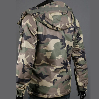 Hardfell | Fashionable and warm camouflage jacket for cold days
