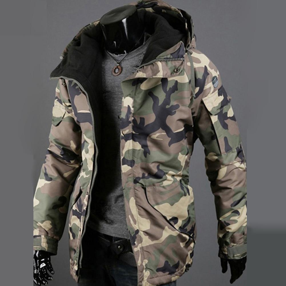 Hardfell | Fashionable and warm camouflage jacket for cold days