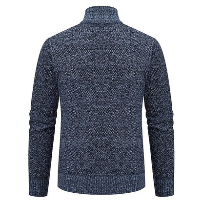 Hardfell | stylish zipper knit sweater for men (italian design)