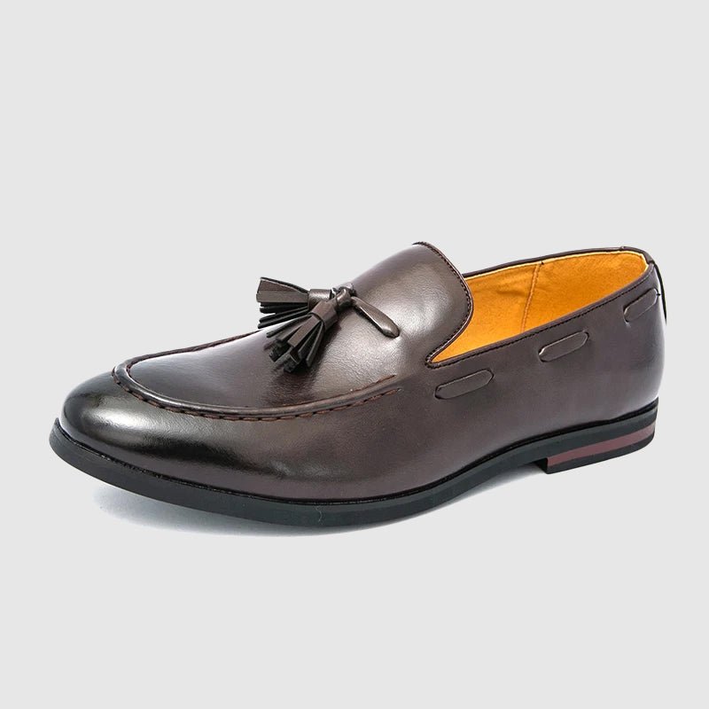 Hardfell | Street loafers with tassels