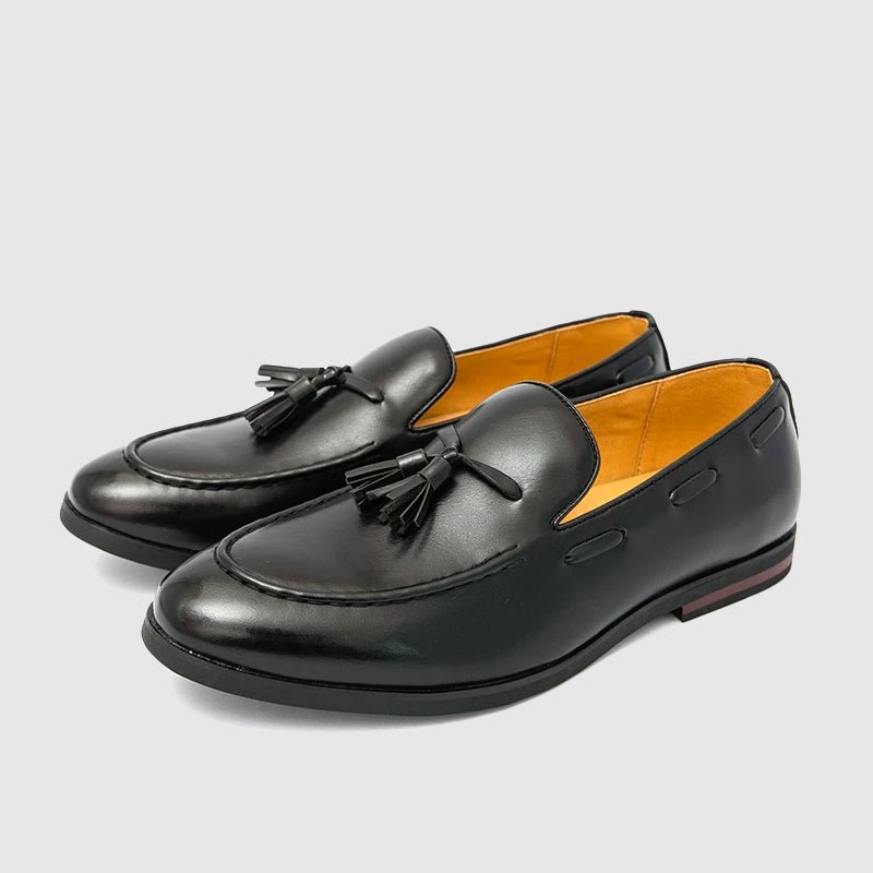 Hardfell | Street loafers with tassels