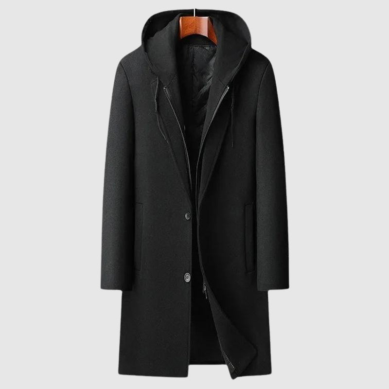 Hardfell | Rains Bronx coat with hood