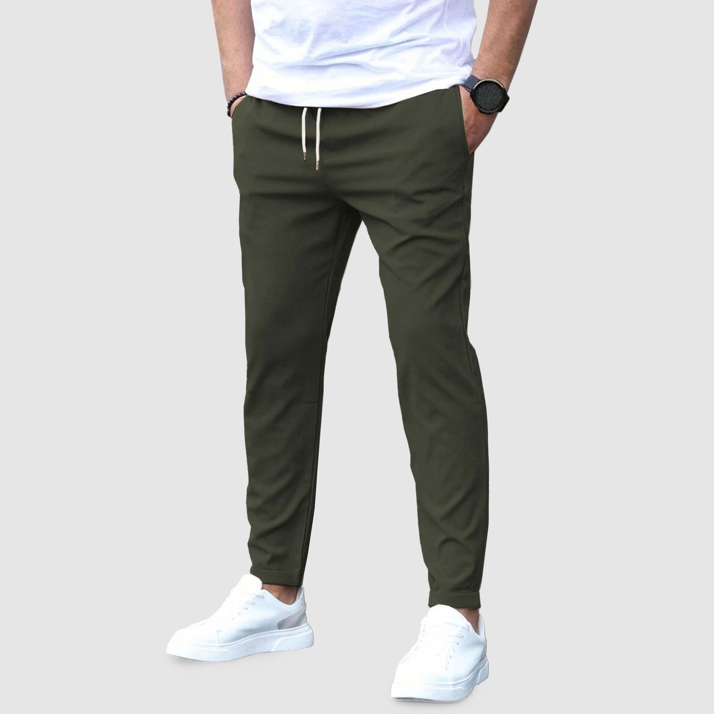 Hardfell | Rains Casual slim-fit trousers