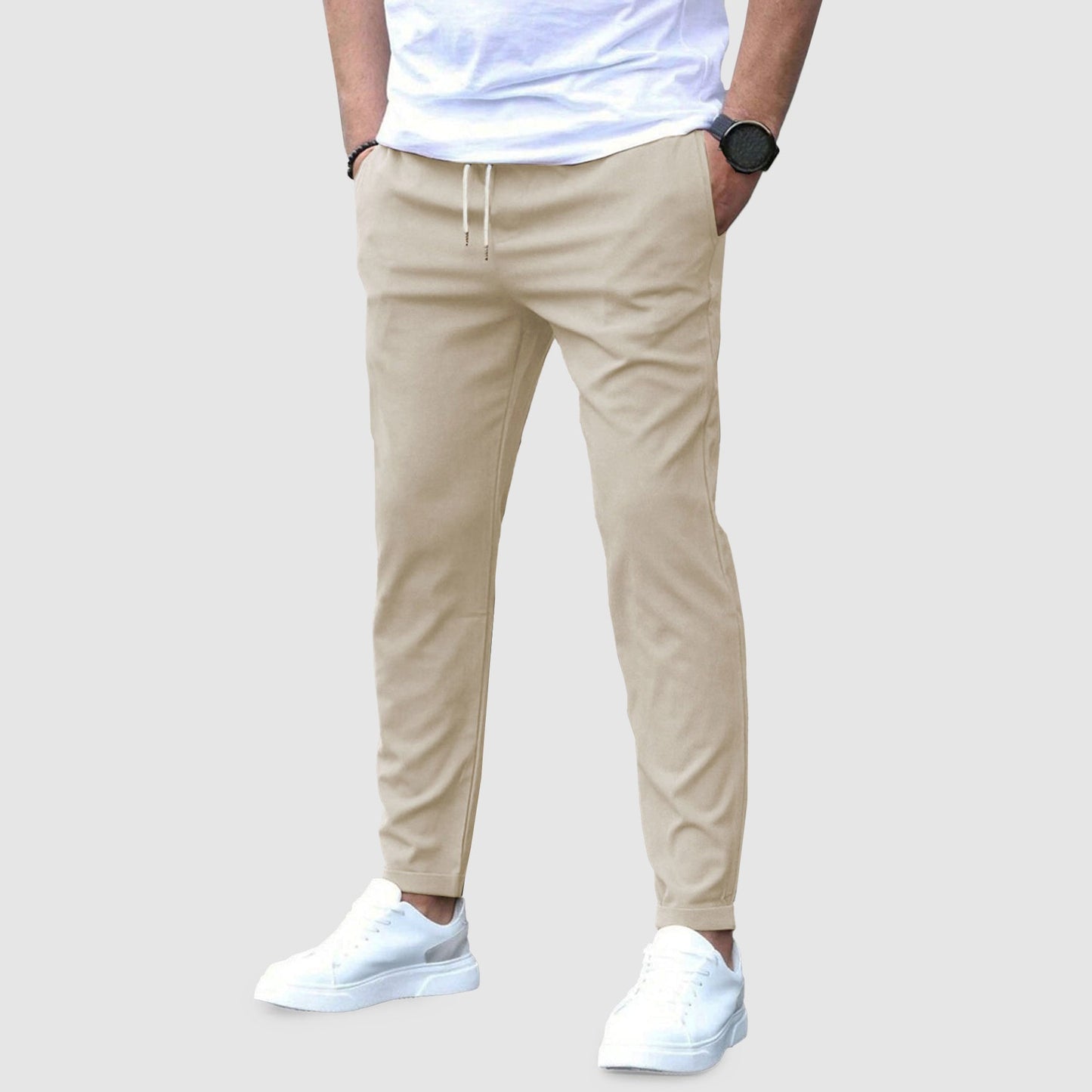 Hardfell | Rains Casual slim-fit trousers