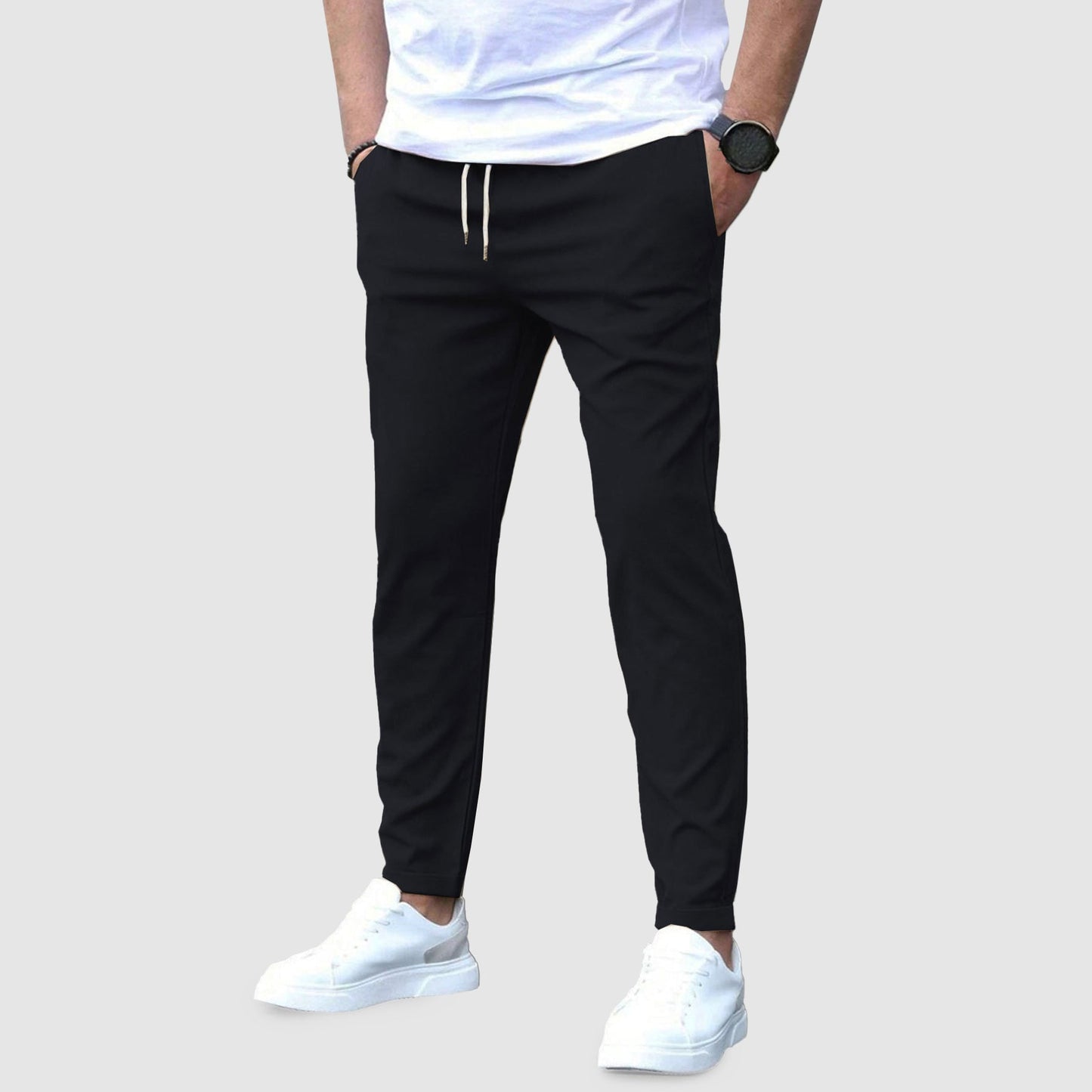 Hardfell | Rains Casual slim-fit trousers