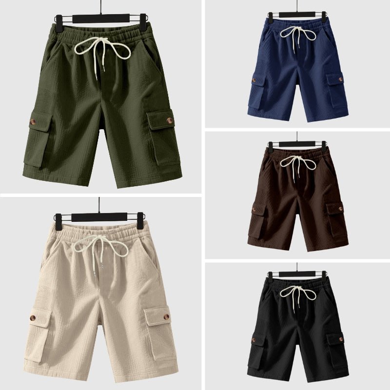 Hardfell | Rains Forbach corduroy shorts