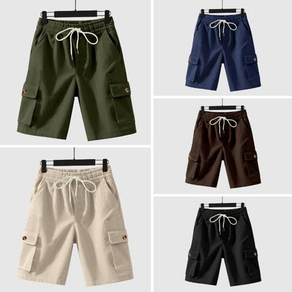 Hardfell | Rains Forbach corduroy shorts