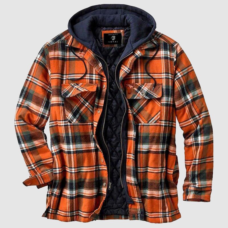 Hardfell | Sporty lumberjack jacket for men