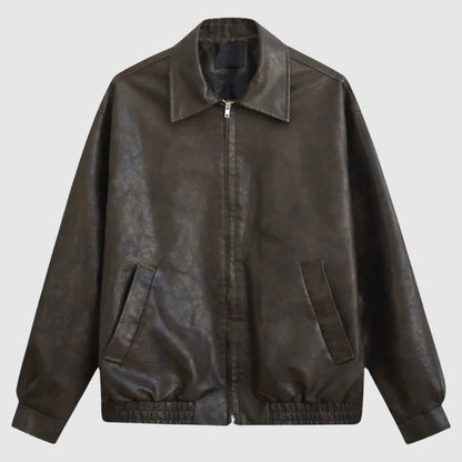 Hardfell | Duval biker leather jacket