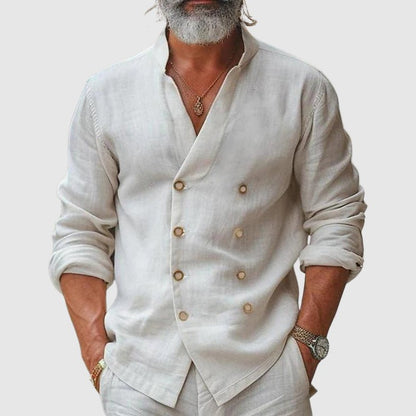 Hardfell | Duval Grand collar shirt