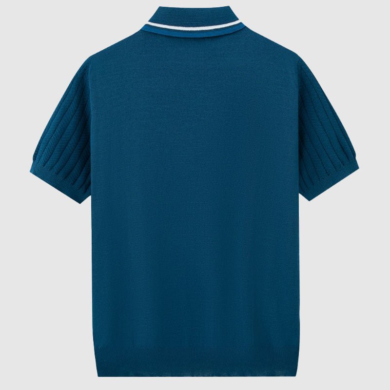 Hardfell | Duval knitted polo shirt