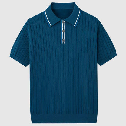 Hardfell | Duval knitted polo shirt